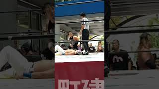 【大阪プロレス】カウントしないレフェリーにキレるレスラー