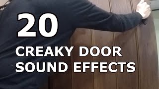 Creaking Door Sound Effect ,  Door Opening Sound with Long Creaking Sound Effect