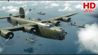 B-24 Bombing Scene - Unbroken