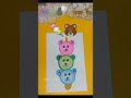 🐻🍡❤️satisfying creative art shorts viral trending emojichallenge drawing art emojimix emoji