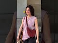 Fatima Sana Shaikh spotted at gym in Juhu#fatimasanashaikh #bollywood #celebrity #actresses