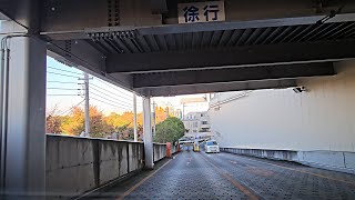 オリンピックおりーぶ志村坂下店－複合店-『立体』駐車場出口から｜板橋区 東坂下 ディスカウントストア