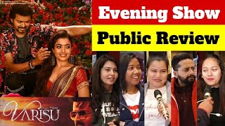 Varisu Evening Show Public Review | Varisu Public Reaction | Varisu Movie Public Review#varisureview