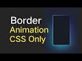 Border Animation Using HTML and CSS - CSS Border Animation #coding #html #css