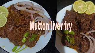 মেটে চচ্চড়ি|| mutton liver fry|| #shorts