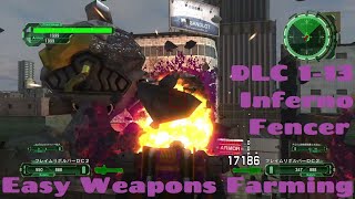 EDF 6 DLC 1-13 Easy Fencer Inferno Weapons Farming or when Cosmos are Dumb ( Earth Defense Force 6 )