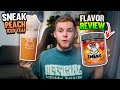 SNEAK ENERGY PEACH ICED TEA FLAVOUR REVIEW