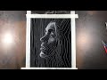 44 White Threads for a Portrait Art DP Truong
