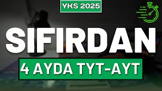 SIFIRDAN 4 AYDA TYT-AYT BİTİRMEK? | Gerçekten İmkansız mı? | #yks #yks2025