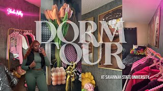 HBCU COLLEGE DORM TOUR ✮ savannah state university | 1 bedroom townhouse, walk-in closet + more