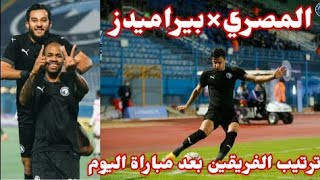 ملخص مباراة المصري البورسعيدي وبيراميدز 1-2 في الدوري المصري الممتاز 2-3-2021