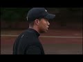 tiger woods’ flush approach to hole 10 early morning of 2005 masters