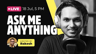 Ask me anything - UX, Product, Design & Career (Live Q&A Session)