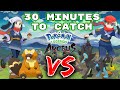 30 Minutes To Catch A Team In Pokémon Legends Arceus... Then We FIGHT!!