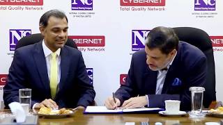 NCCPL partners with Cybernet to provide world class internet connectivity services