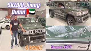 5 Door Suzuki Jimny Dubai Launch!! | Indian🇮🇳 Manufactured cars in Dubai 🇦🇪 #jimny #marutisuzuki