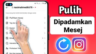 Cara Mendapatkan Kembali Mesej yang Dipadamkan di Instagram (Baharu 2024)