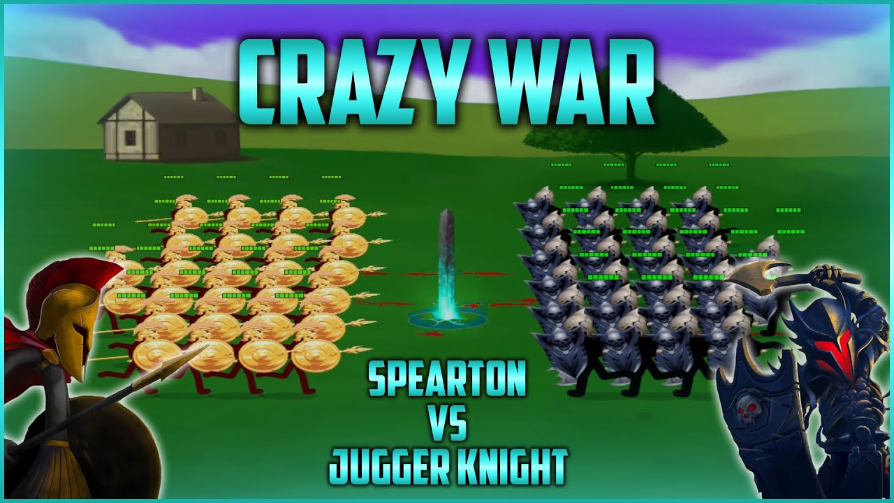 Spearton Vs Juggerknight Stick Empires Youtube
