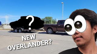 Getting a Full Size Truck for a New Overland Project (First Time Towing)