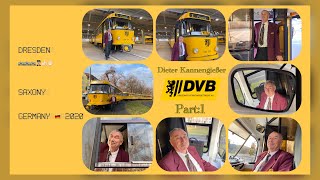 Tatra tram driver, Dieter Kannengießer / Part: 1 / Dresden, 2020 / Tatra-Straßenbahnfahrer Dieter K.