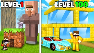 Rs 1 vs Rs 1,00,000 Evolving HOUSE in Minecraft.....