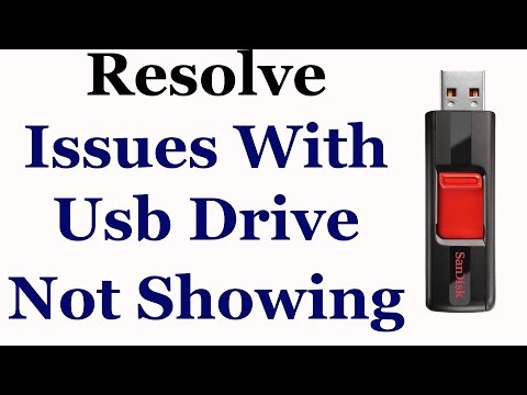 How To Fix Issues With Usb Drive Not Showing In My Computer How To Fix Issues With Usb Drive Not Showing In My Computer