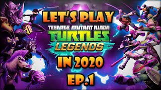 TMNT LEGENDS Let's Play in 2020: Episode 1 [Blind Playthrough]
