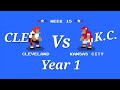 Retro (Bowl week 15) (Year 1) CLE Vs K.C.