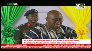 President Akufo-Addo meets Veterans Association of Ghana