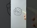 cute little pufferfish don t provoke it~ painting painting learning to draw together @tiktok assi