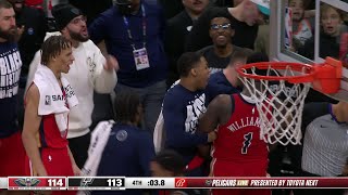 Zion Williamson GAME-WINNING score ! | Pelicans at Spurs 2/2/24