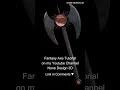 Fantasy Axe Game Asset Modeling / Blender 3.5 #shorts #tutorial #fantasy #weapons #axe