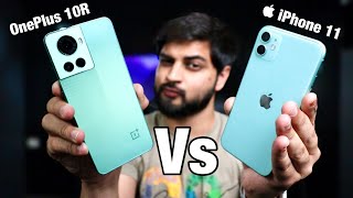 iPhone 11 Vs OnePlus 10R 5G Comparison | what should you choose under 40,000? Mohit Balani