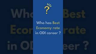Best Economy rate in ODIs  #shorts #youtubeshorts #shortvideo