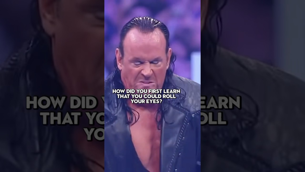 How Undertaker Started Rolling His Eyes Chords Cvv Clips