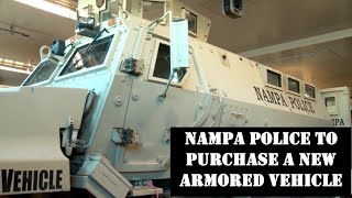 Nampa Police to purchase a $377,000 armored vehicle