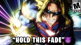 ALL MIGHT PULLS UP ON THE DEMON ALL FOR ONE