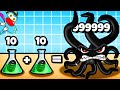 Oggy EVOLUTION OF MUTANT CREATION, MAXIMUM LEVEL!  |  Alien Escape