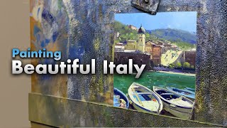 Painting the Cinque Terre | Speed Paint