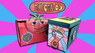 DIY Mr. Tomatos  Mystery Gamebox  / Alphabet Lore and Wednesday Gametoon