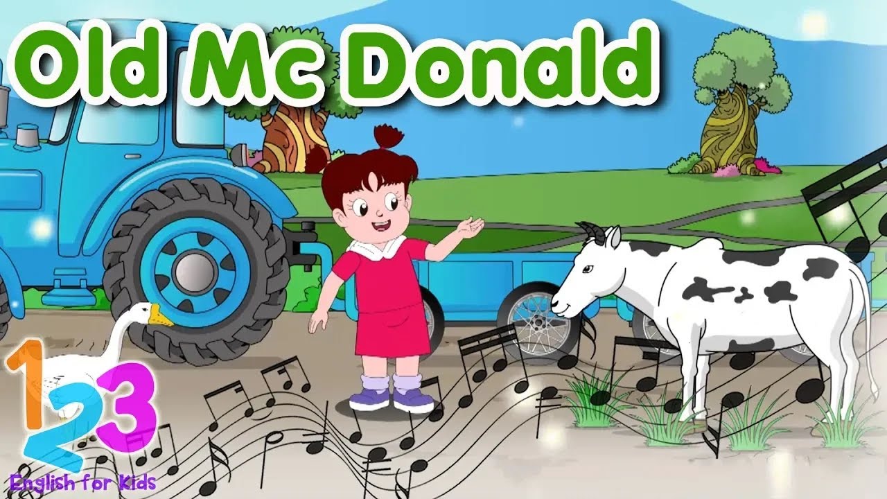 Bernyanyi Lagu Bahasa Inggris Old Mc Donald Had A Farm | 123 English ...