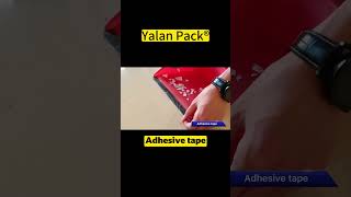 How to use the adhesive tape?--Yalan Packing