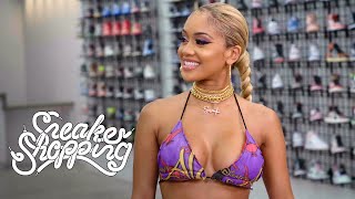 Saweetie Goes Sneaker Shopping With Complex