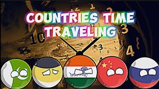 Countries Time Traveling 😄 [ Very Interesting Video ] | Countryballs In Nutshell | #countryballs