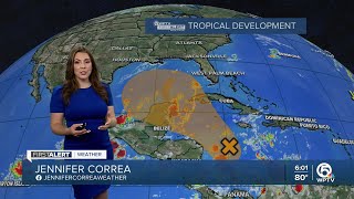 WPTV First Alert Weather tropical forecast, morning of Sept. 30, 2024