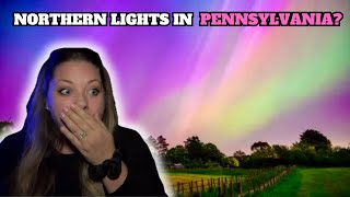 Northern Lights in Pennsylvania (what did I see?)