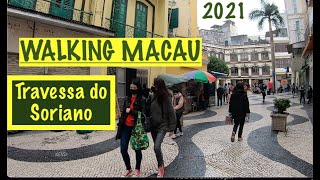 [4K] Walking Macau: Travessa do Soriano - 米糙巷