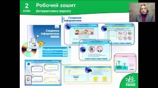 Вебінар-презентація нового підручника «Інформатика. 4 клас»