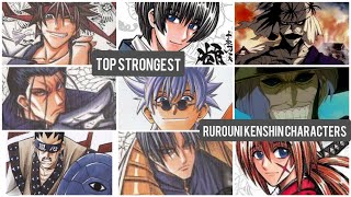 Top 20 strongest Rurouni Kenshin Characters