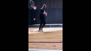Drake Shows His Basketball Skills 💯🏀 #shorts #nba #short #drake #rap